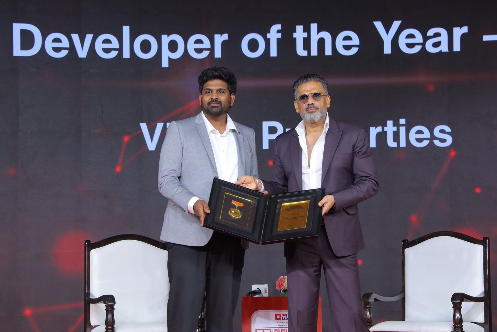 Vision Properties receiving the Emerging Plot Developer of the Year 2026 award