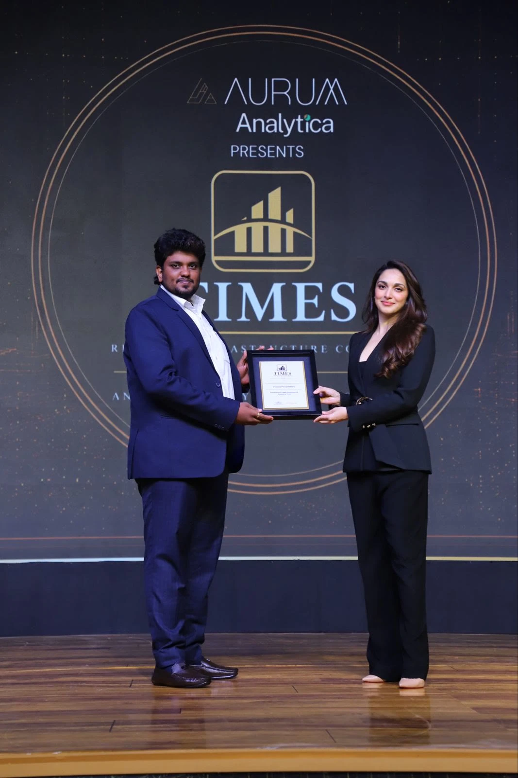 Vision Properties receiving the Excellence in Legal Compliance and Customer Trust award 2026